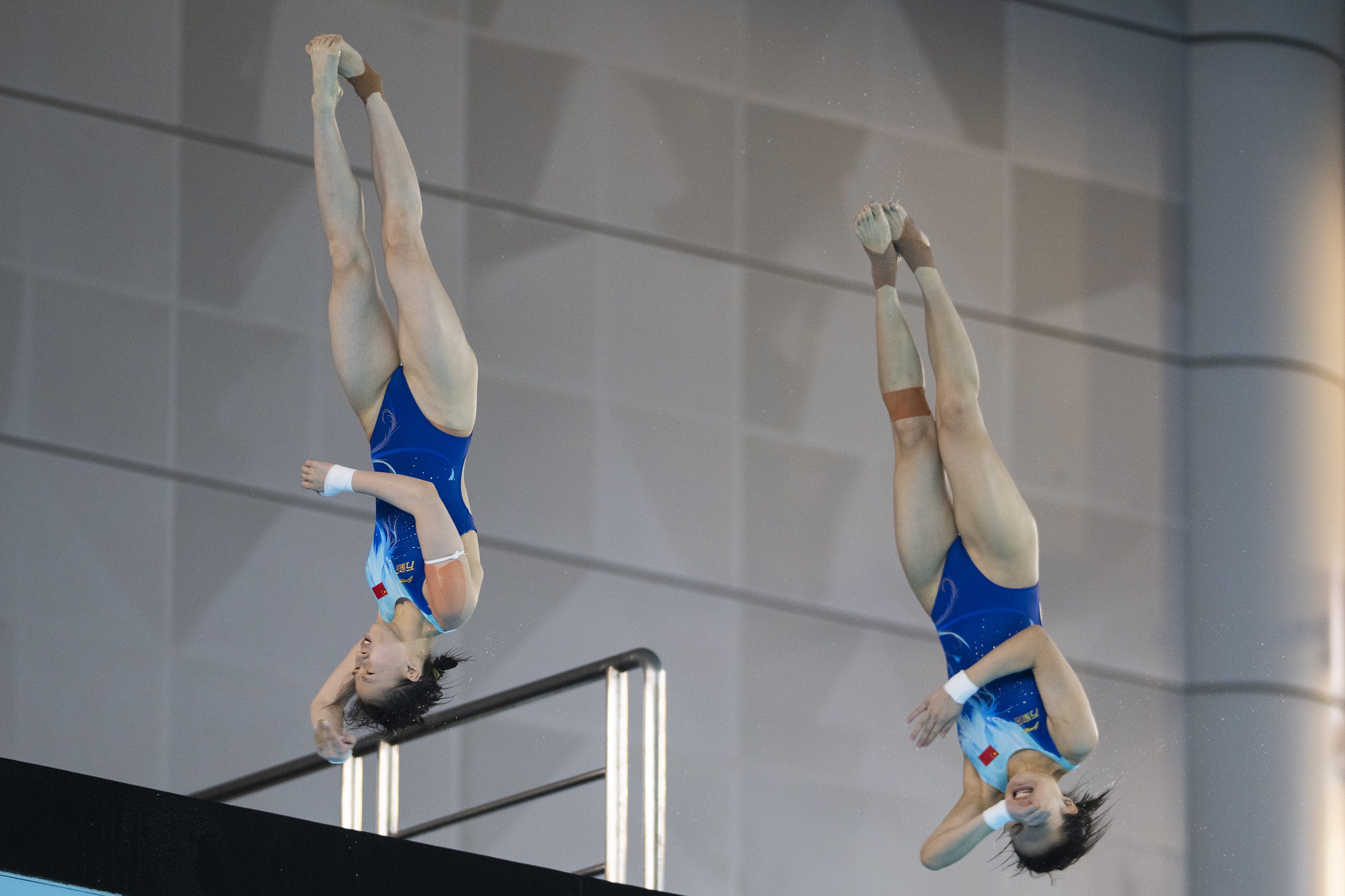 女子跳水队再获佳绩,成功晋级决赛 女子跳水队再获佳绩,成功晋级决赛